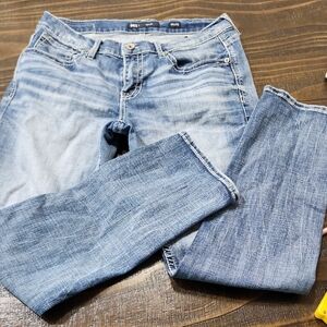 BKE Light Blue Straight Leg Jeans